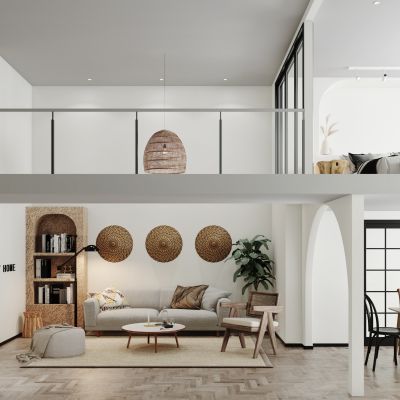 现代侘寂风民宿