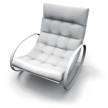 沙发_白模3D模型