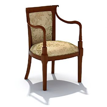 沙发_白模3D模型