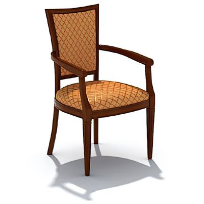 沙发_白模3D模型