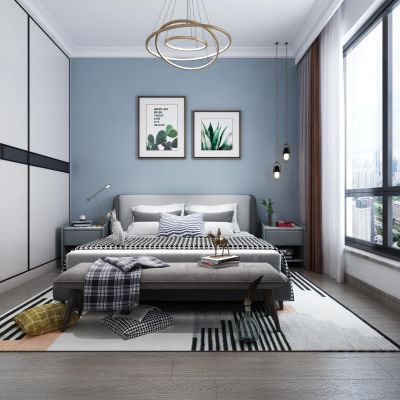 现代风格主卧
