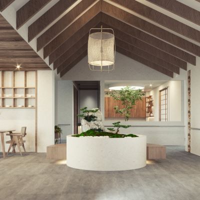 现代侘寂风养老院