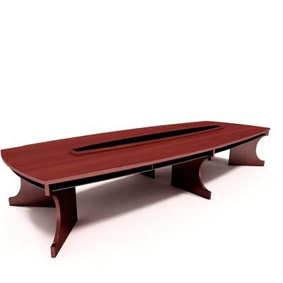 木质桌台3D模型