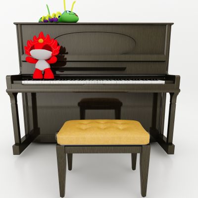 现代风格钢琴