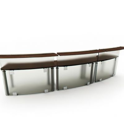 木质桌台3D模型