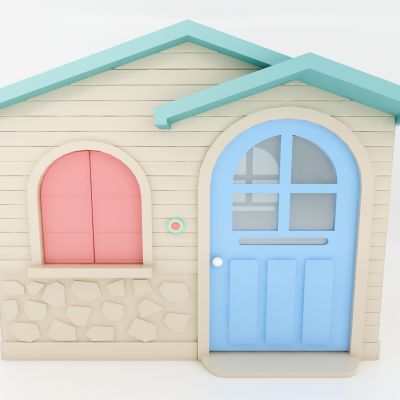 现代风格建筑3D模型