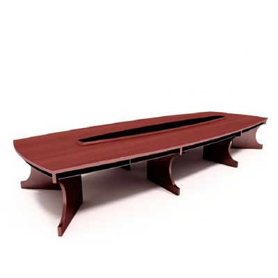 木质桌台3D模型