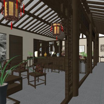 新中式风格客厅