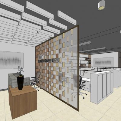 现代风格办公室