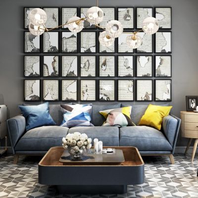 现代高级灰客厅