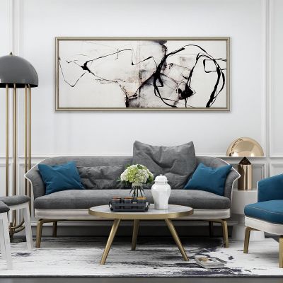 北欧多人沙发组合