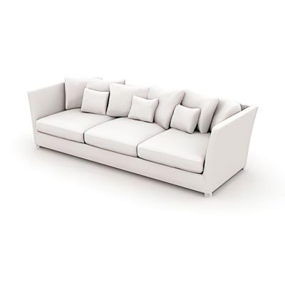 沙发_白模