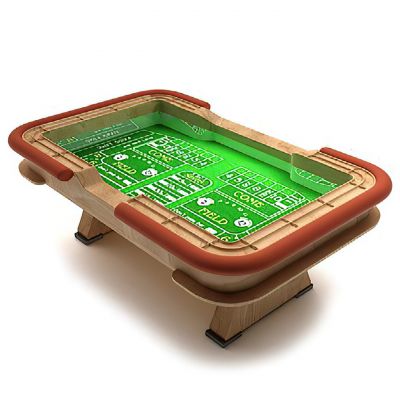游戏桌台3D模型