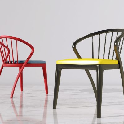 工业风餐椅