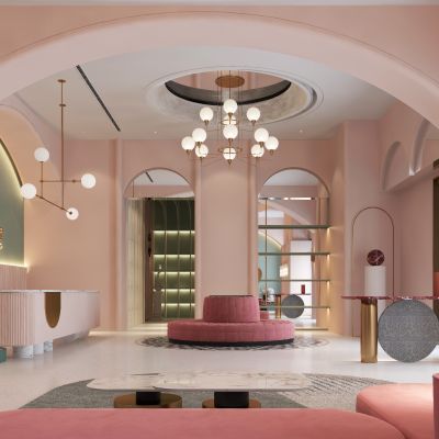 现代母婴会所大厅