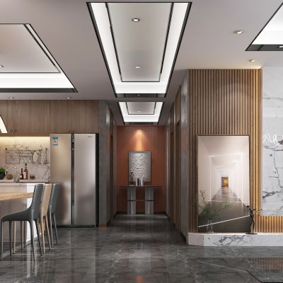 现代风格客餐厅