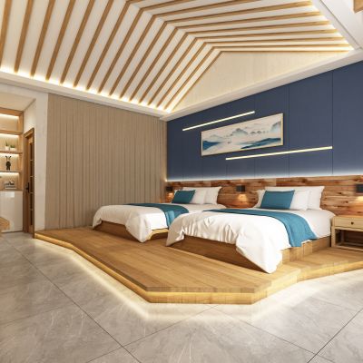 新中式民宿，民宿客房，民宿，