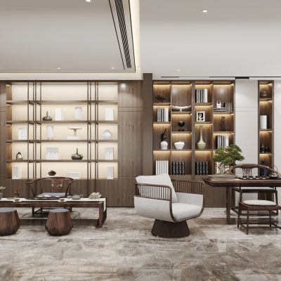 新中式茶室