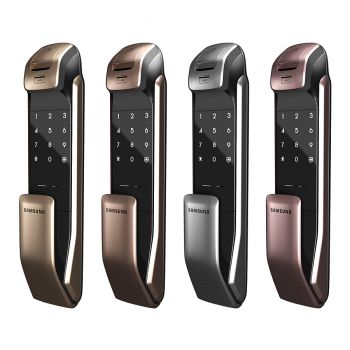 现代智能锁 门把手 门锁