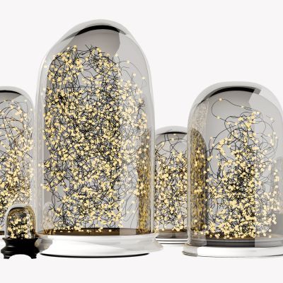 现代玻璃罩装饰灯