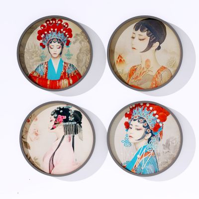 新中式戏剧人物装饰画