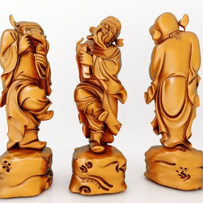 中式风格佛像雕塑