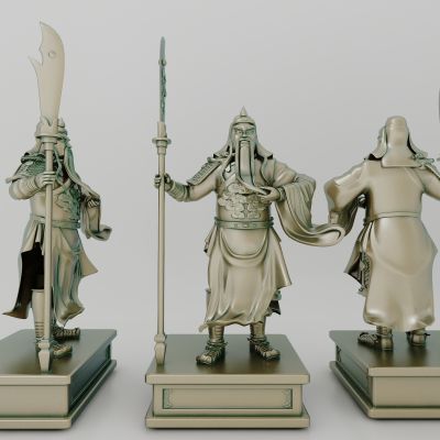 中式风格佛像雕塑