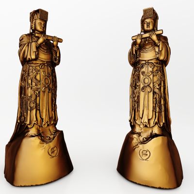 中式风格佛像雕塑