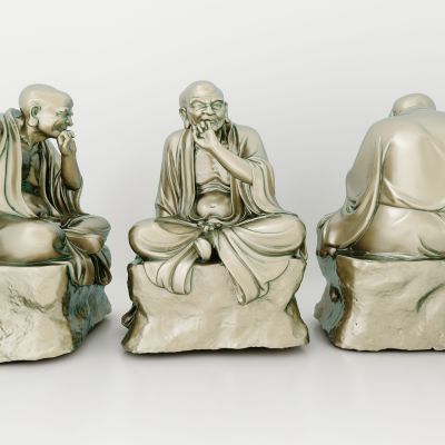 中式风格佛像雕塑