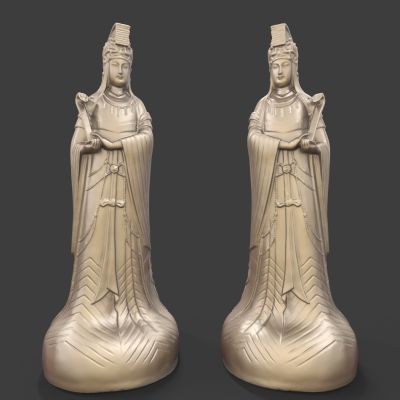 中式风格佛像雕塑