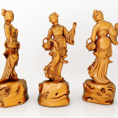 中式风格佛像雕塑