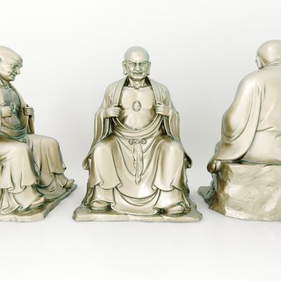 中式风格佛像雕塑