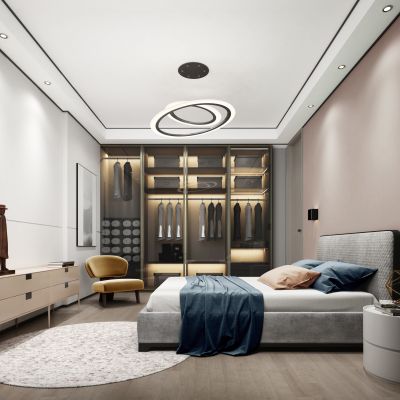 现代卧室