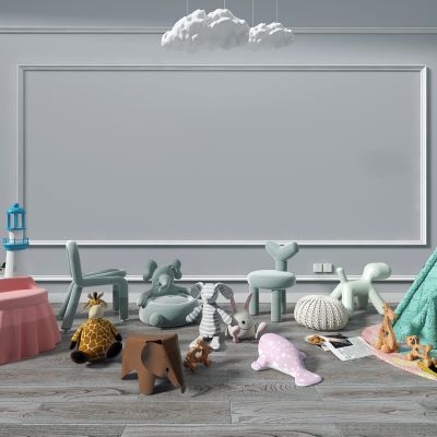 现代风格儿童椅