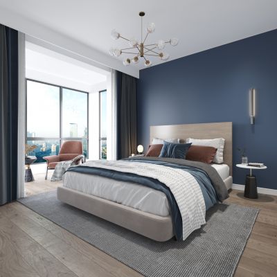 现代卧室榻榻米