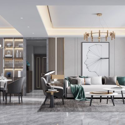 现代轻奢客餐厅