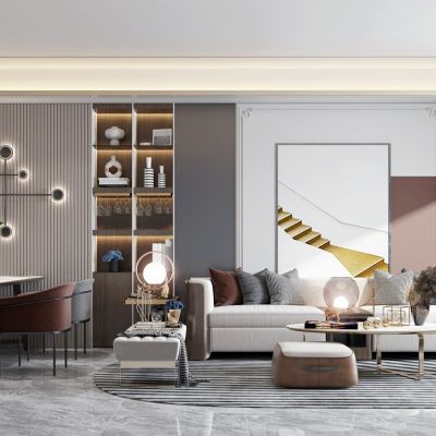 现代轻奢客餐厅