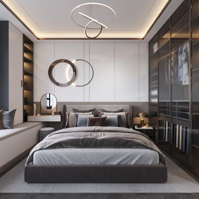 现代卧室