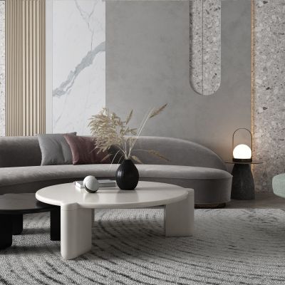 现代布艺沙发 异形沙发