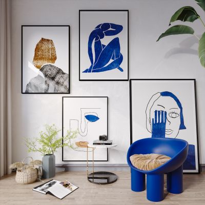 北欧现代简约轻奢风格挂画