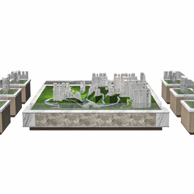 现代售楼处沙盘