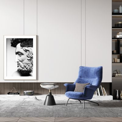 现代简约风格单椅