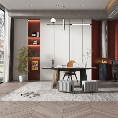 现代简约风格书房