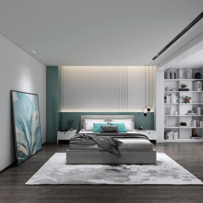 现代卧室