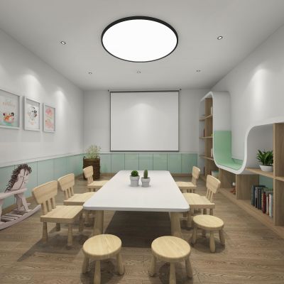 现代幼儿园教室
