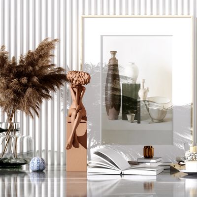 现代花瓶雕塑摆件