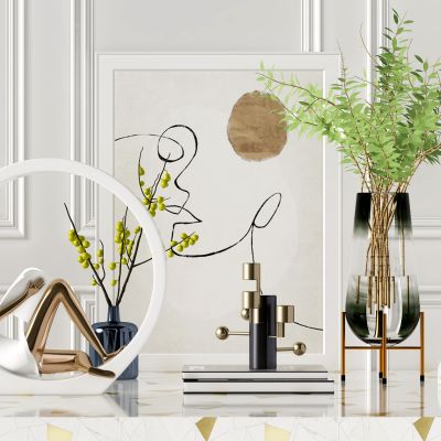 现代饰品摆件