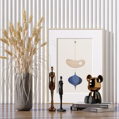 现代花瓶雕塑摆件