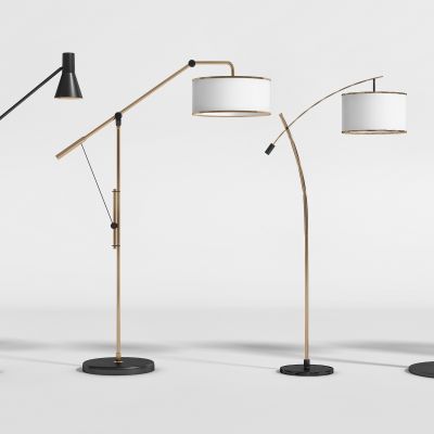 现代简约轻奢落地灯组合