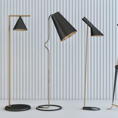 现代简约轻奢落地灯组合